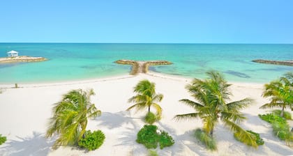 Front de mer | Sable blanc | Eau turquoise | Spécial Noël