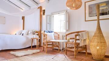 4 chambres, draps en coton égyptien, literie hypoallergénique, bureau