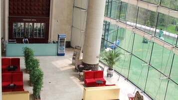 Lobby sitting area