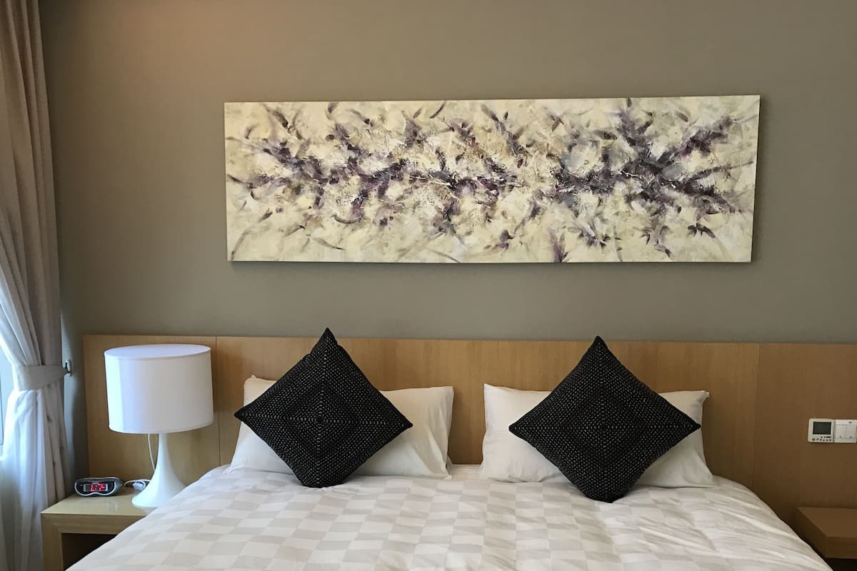 Apartemen (Studio) | Meja kerja, setrika/meja setrika, dan Wi-Fi gratis