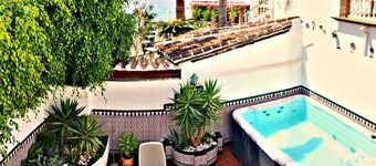 Historic Villa Carabeo with Private Heated Pool and Seaview in Old Town Center