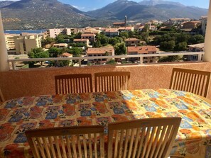 Outdoor dining - Awesome residence with a pool and a great view (Propriano)
