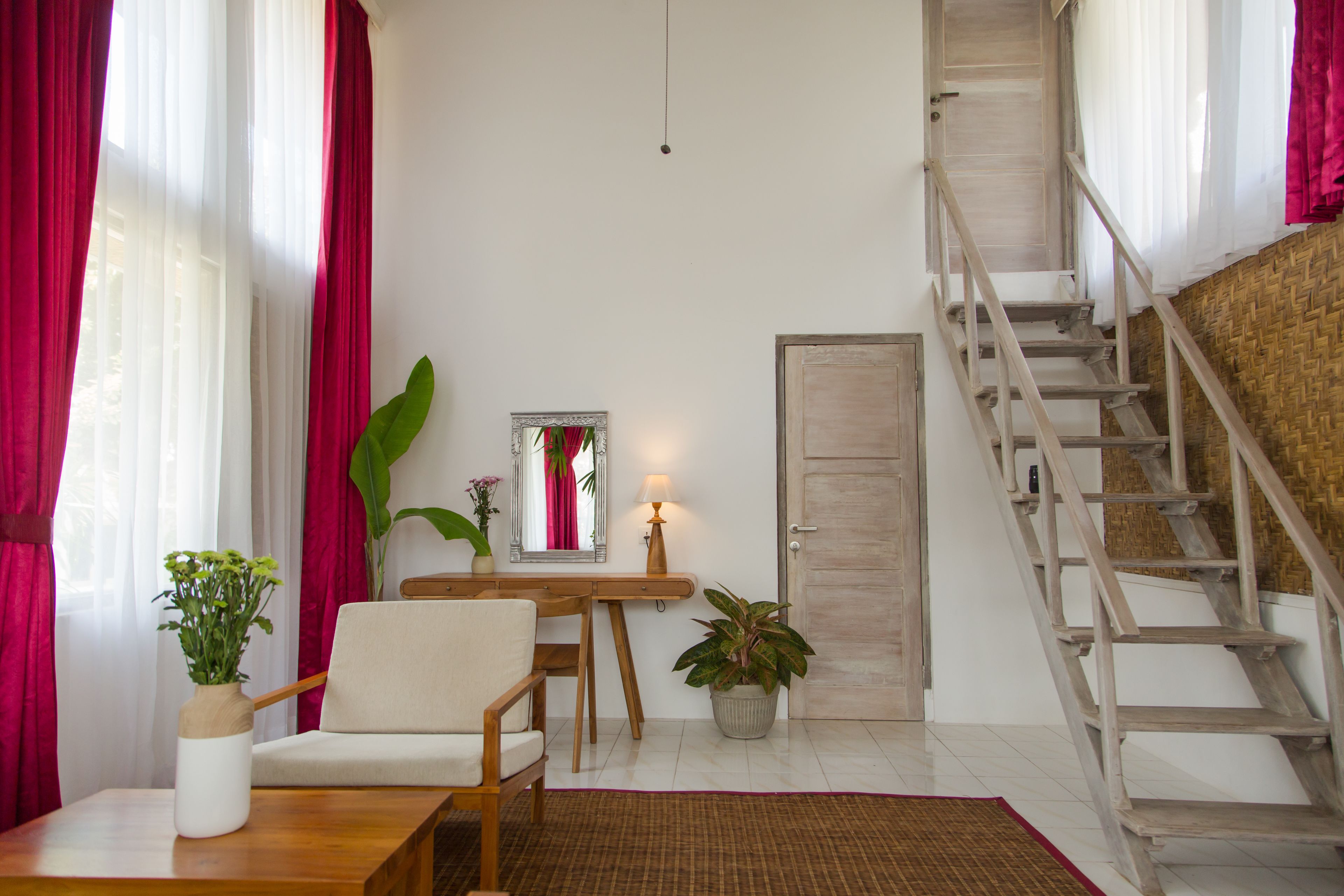 peji two-bedroom family villa | living area