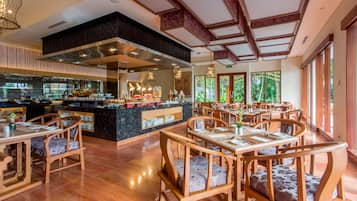 Daily buffet breakfast (IDR 302500 per person)