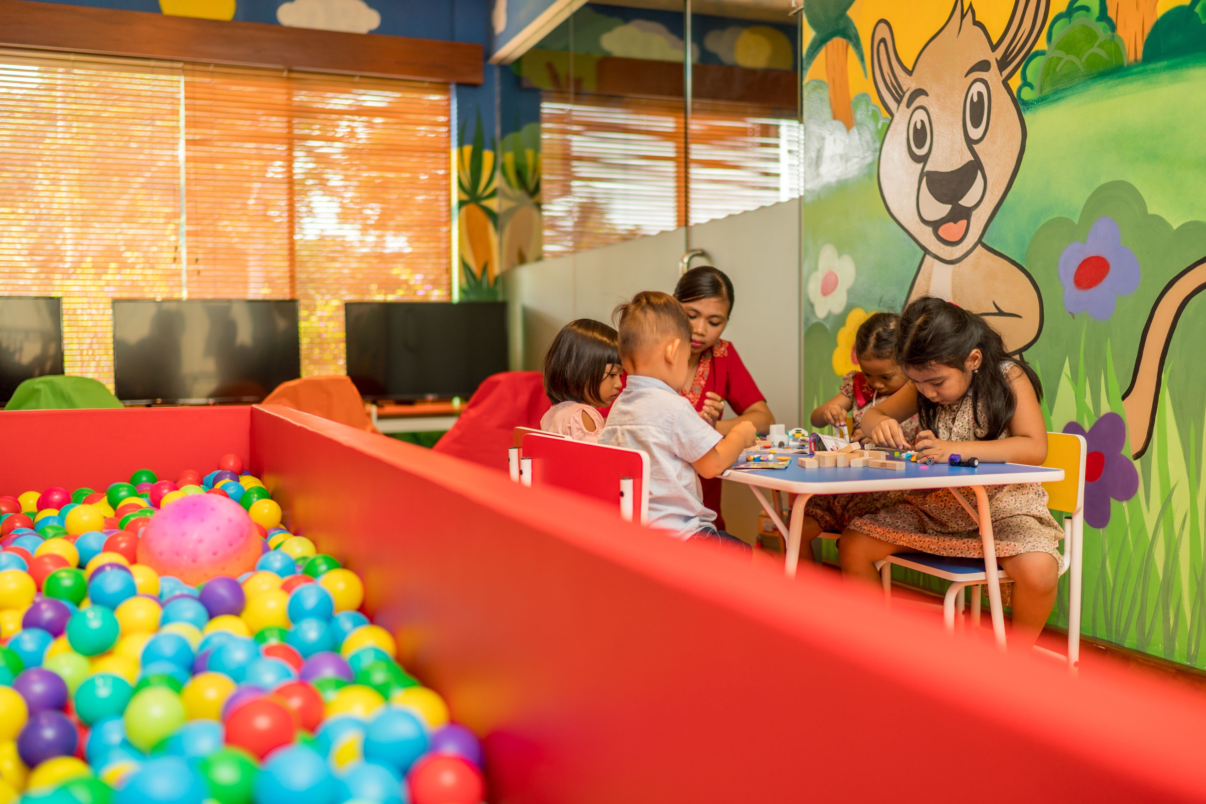 children’s play area – indoor