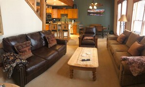 Televisio, takka, DVD-soitin