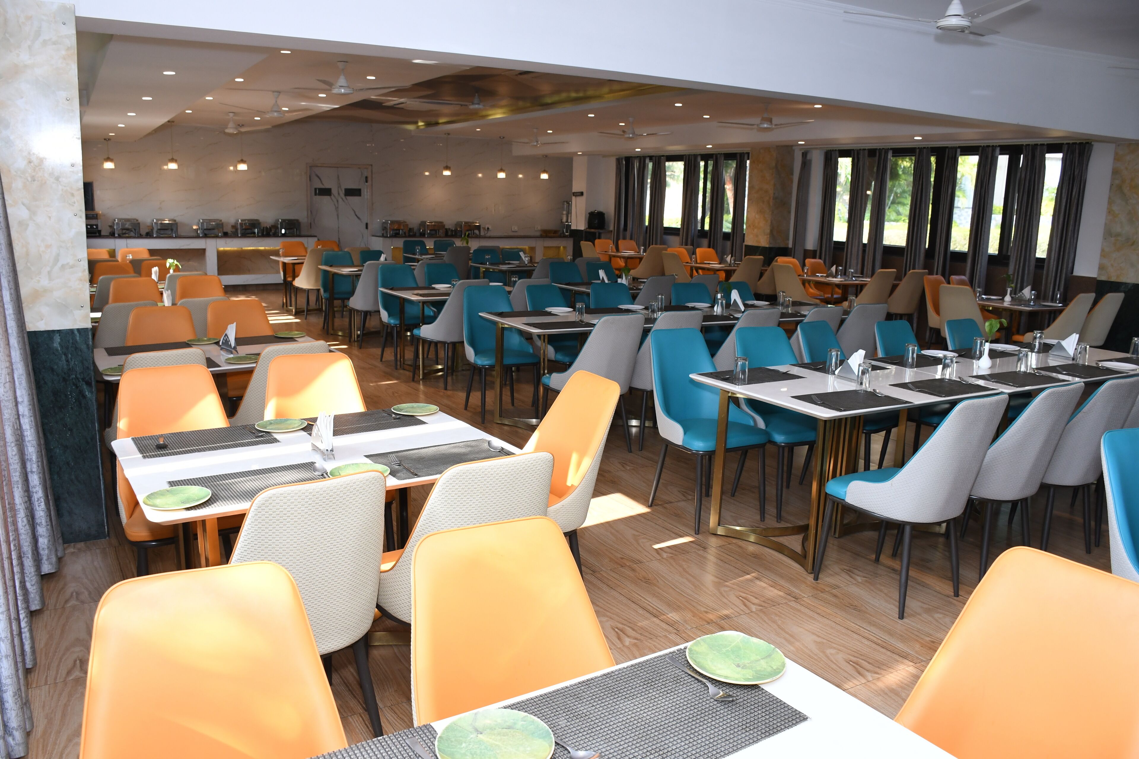 Colazione a buffet, servita tutte le mattine (300 INR a persona) 