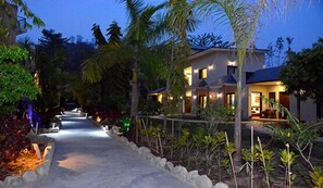 Overnattingsstedets uteområder