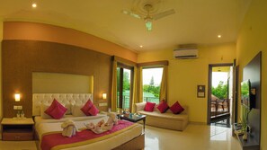 Familie-småhus, 1 kingsize-seng | Utsikt fra rommet