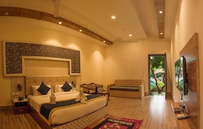 Family Cottage, 1 King Bed | Hypo-allergenic bedding, in-room safe, desk, laptop workspace - Clarissa Resort (Ramnagar)