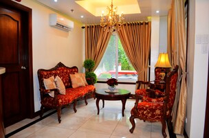 Zona de estar del vestíbulo