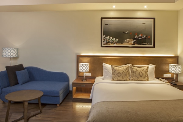 Ropa de cama de alta calidad y minibar