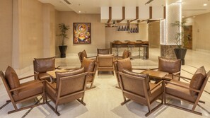 Sala de estar en el lobby