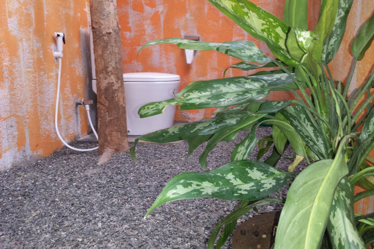 Luxury Bungalow, 1 Bedroom, Smoking, Park View | Bathroom | Shower, free toiletries, towels