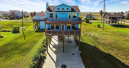Schönes kundenspezifisches Strandhaus mit Panoramablick Reduzierte Preise auf monatliche Miete