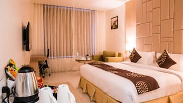 ห้องพรีเมียร์ | 1 ห้องนอน, มินิบาร์, ตู้นิรภัยในห้องพัก, โต๊ะทำงาน