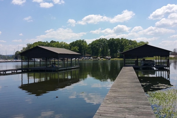 Get in your boat and go! No waiting in line at the boat launch!