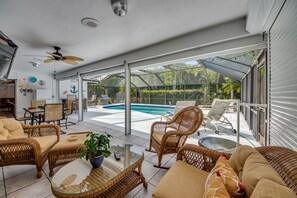 Beheizter Pool