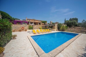 AuĂenpool, beheizter Pool