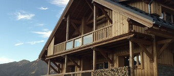 Chalet Lodge Oberig Exclusive 5 * ski-in ski-out, med sauna, Hammam, biograf,