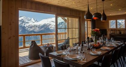 Chalet Lodge Exclusive 5* ski aux pieds, avec Sauna, Hammam, Cinéma,