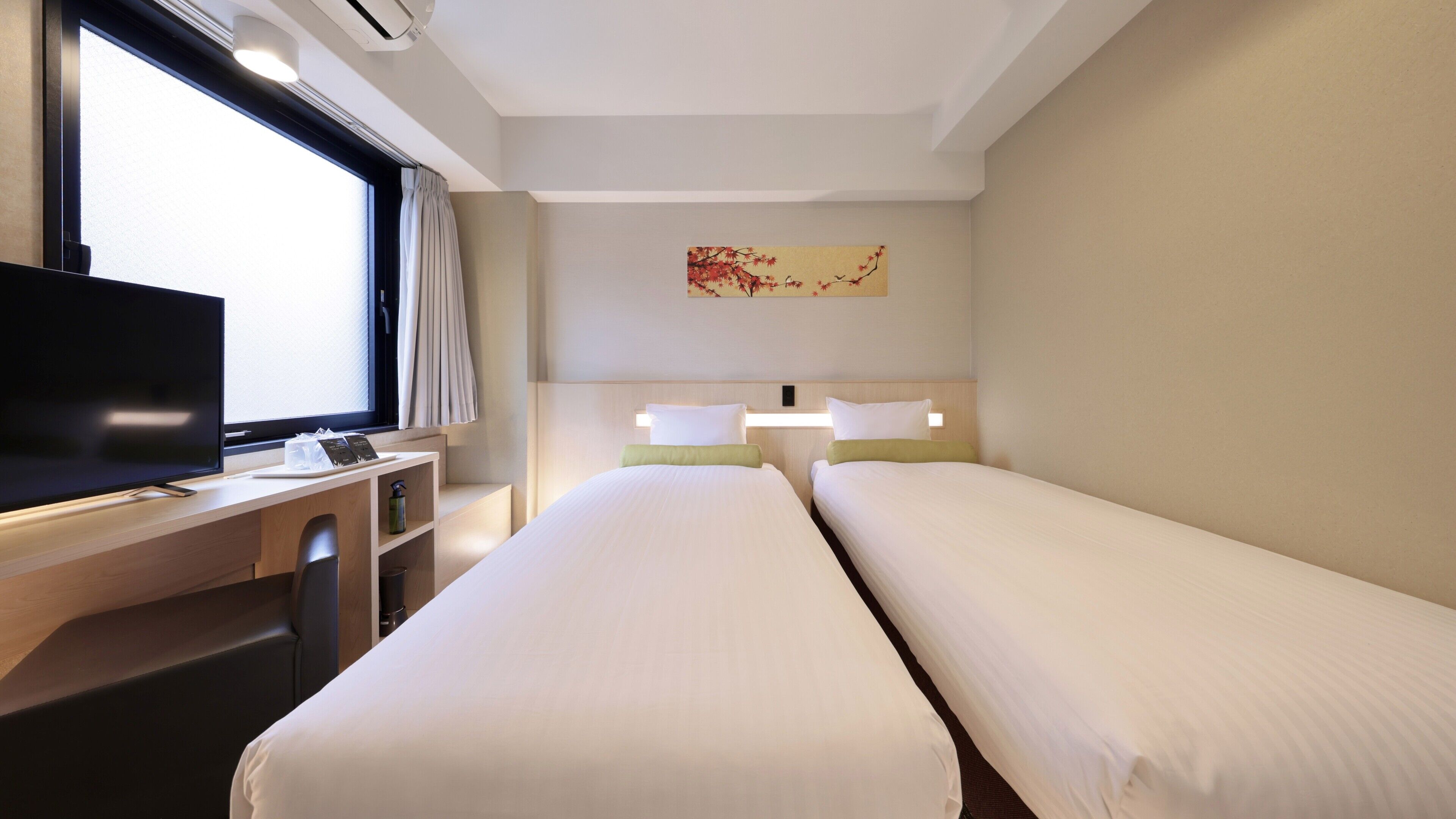 twin room, non smoking | down duvets, desk, blackout curtains, iron/ironing board