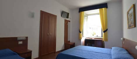 Minibar, in-room safe, desk, cots/infant beds