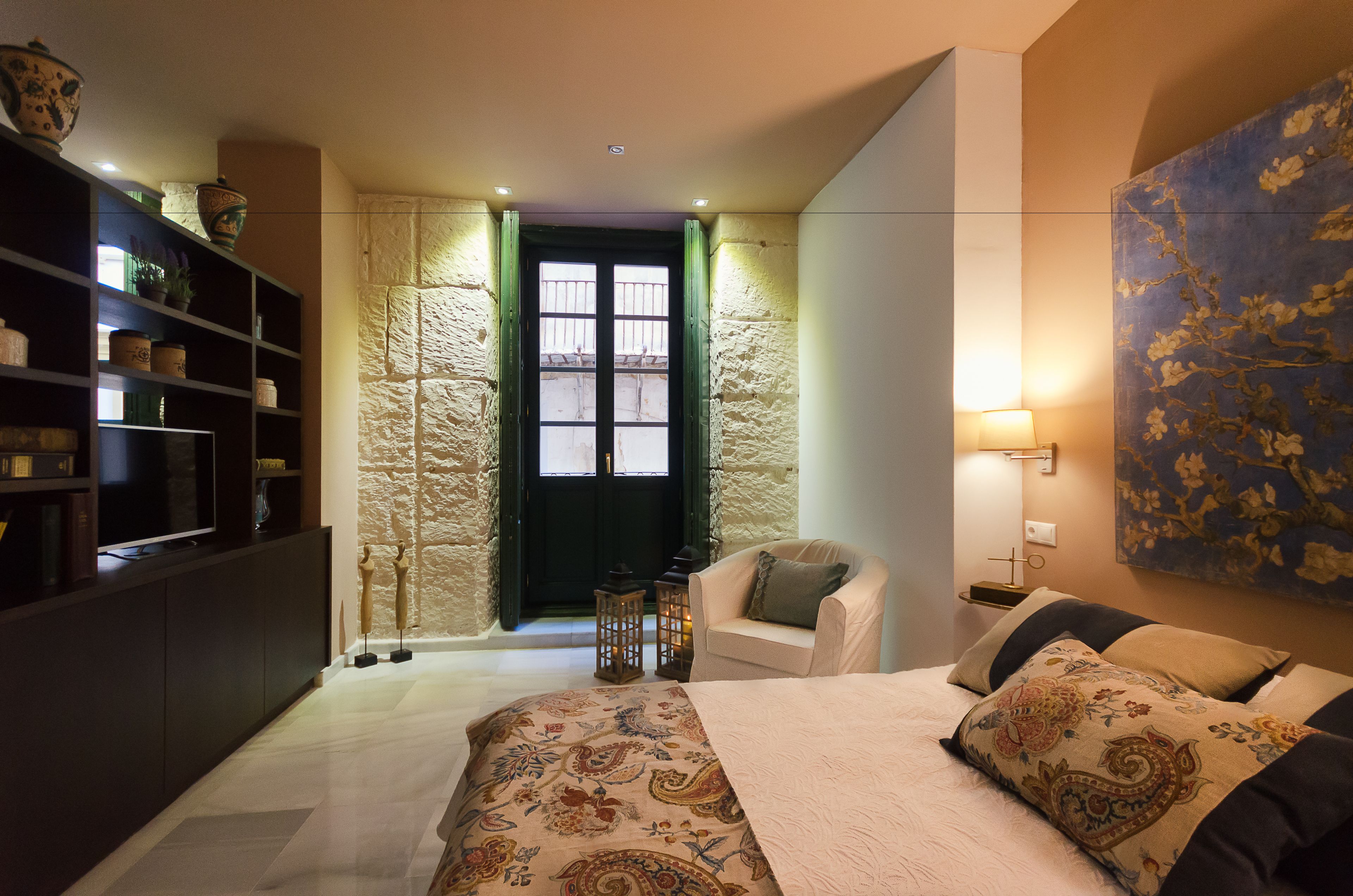 Estudio Deluxe, baño privado | Ropa de cama de alta calidad, edredón y camas con efecto memoria 