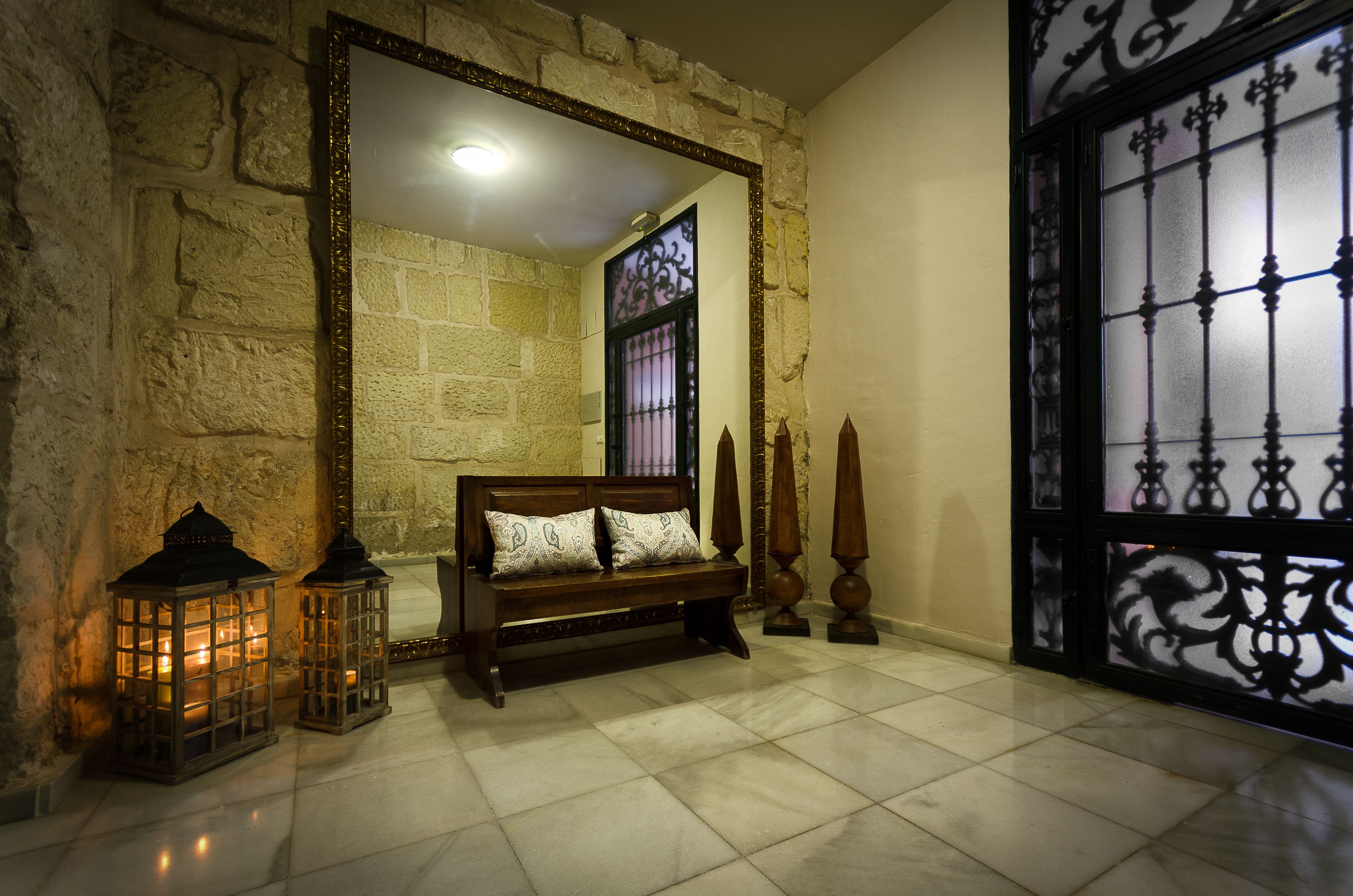 Entrada de la propiedad