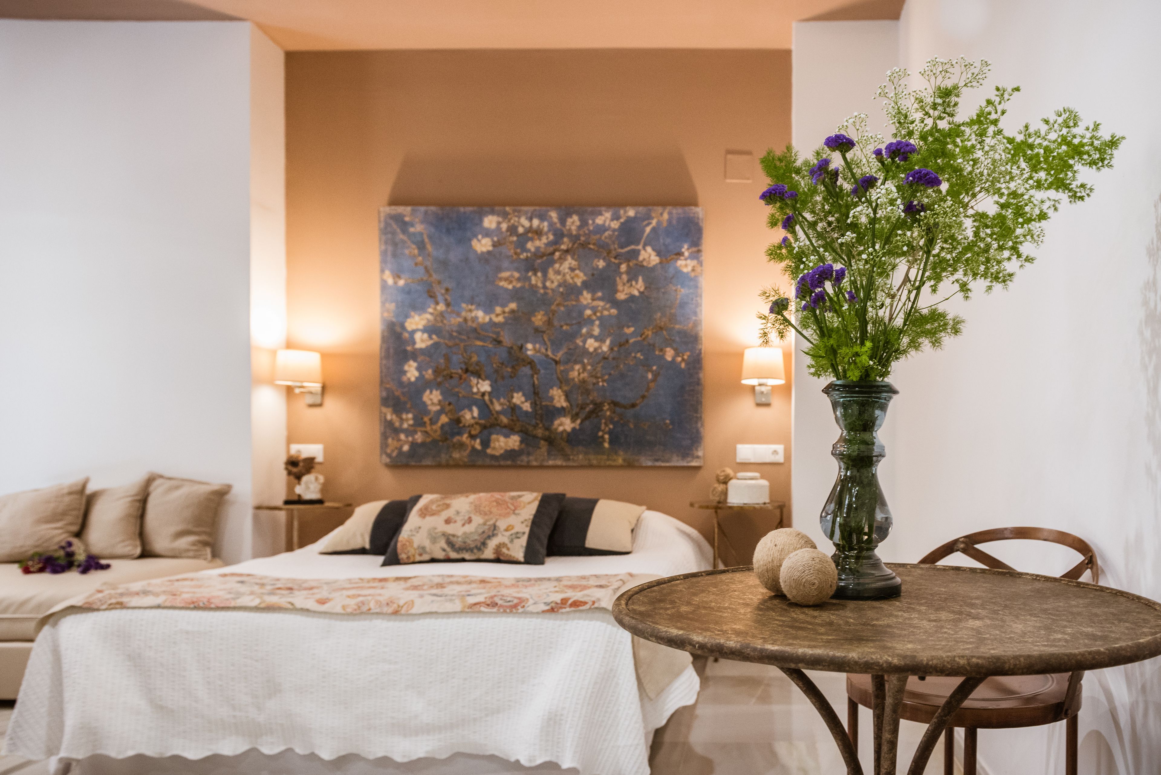 Studio Deluxe, phòng tắm riêng | Bộ đồ giường cao cấp, chăn bông, nệm cao su hoạt tính (memory foam) 