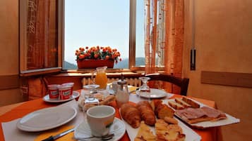 Daily local cuisine breakfast (EUR 7 per person)