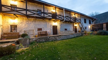 Front of property – evening/night