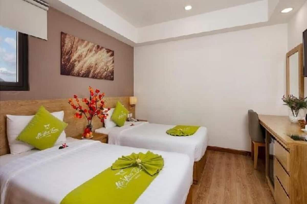 Literie de qualité, minibar, coffre-fort, bureau