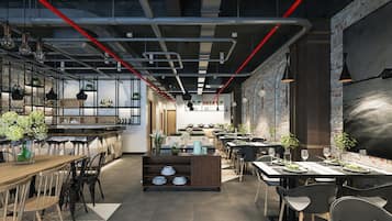 Se sirven desayunos, almuerzos, cenas y cocina local e internacional