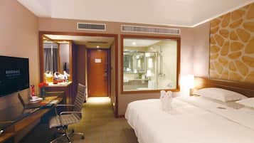 Minibar, in-room safe, desk, blackout curtains