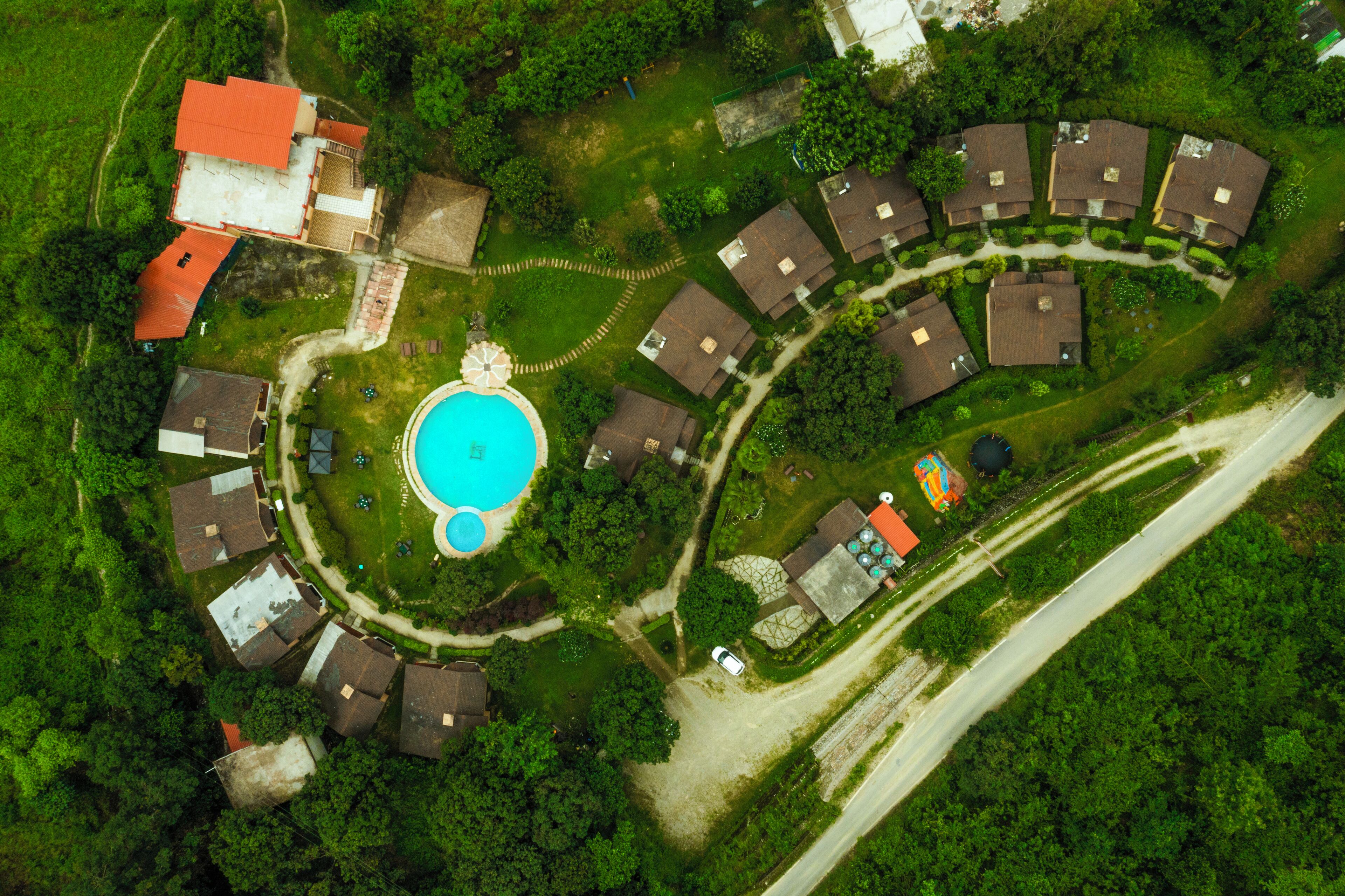 Fachada da propriedade
