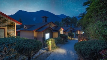 Front of property – evening/night