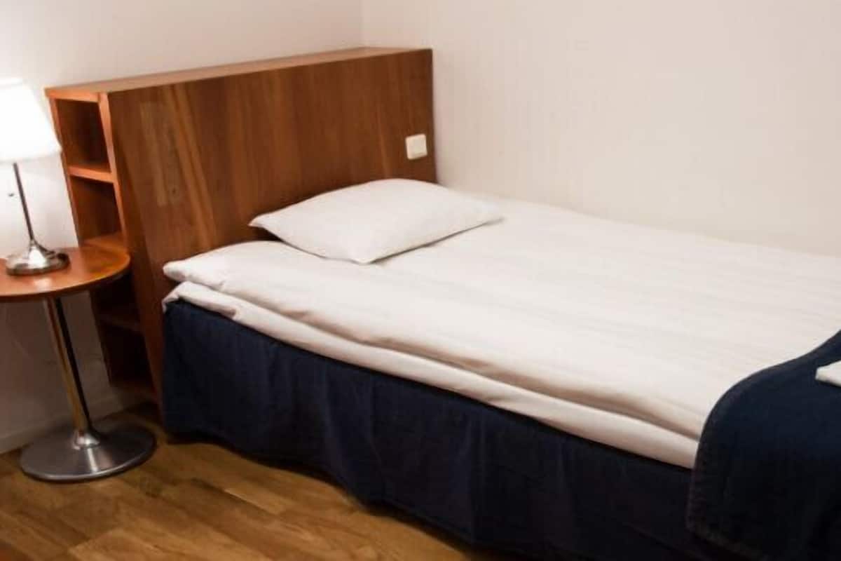 Premium bedding, desk, iron/ironing board (on request), WiFi (free)