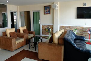 Sala de estar en el lobby