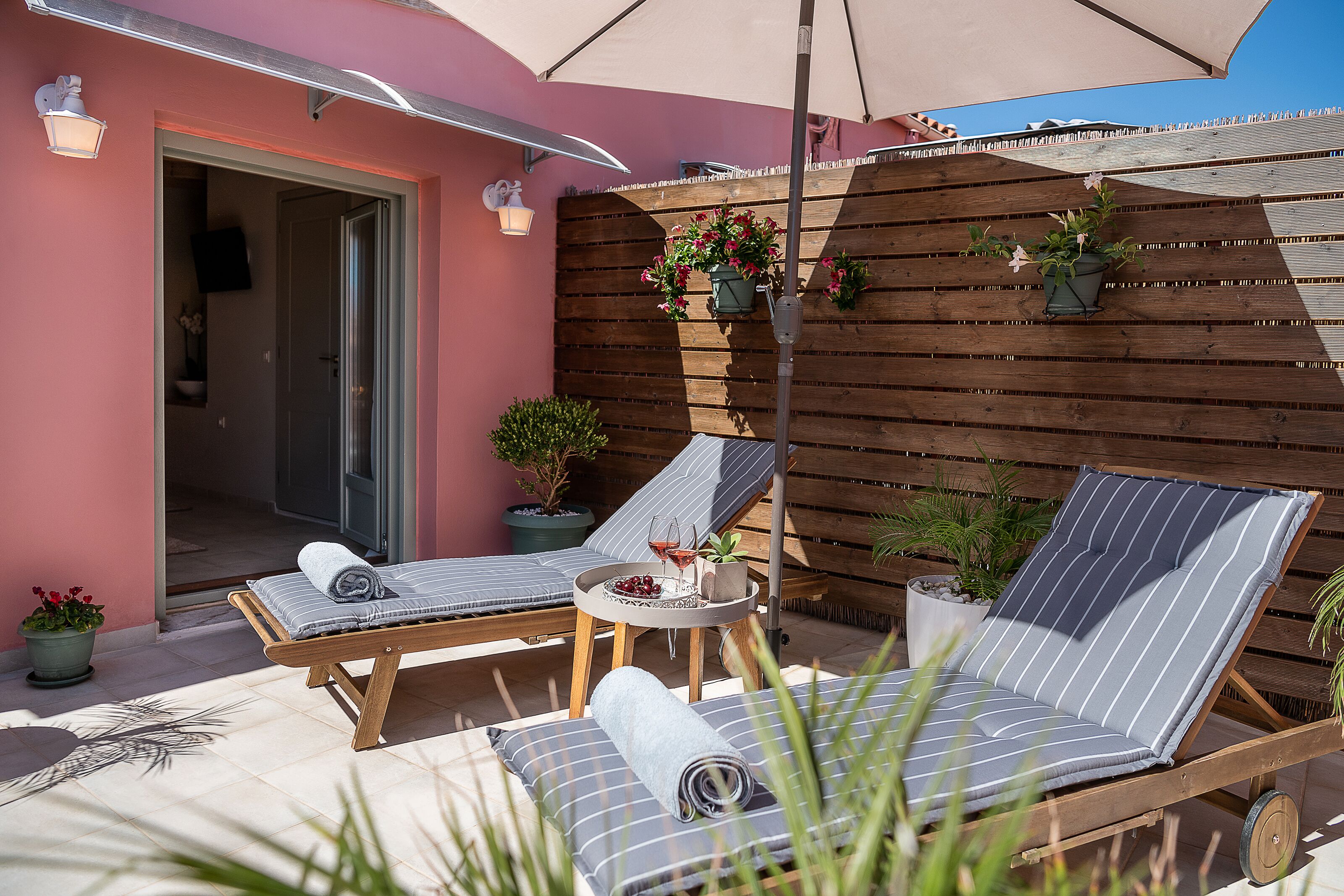 Suíte luxo, terraço | Terraço/pátio