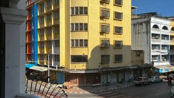 Tremannsrom – familie, balkong | Utsikt fra balkong