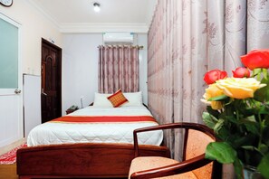Queen Room, City View | 1 bedroom, premium bedding, minibar, desk