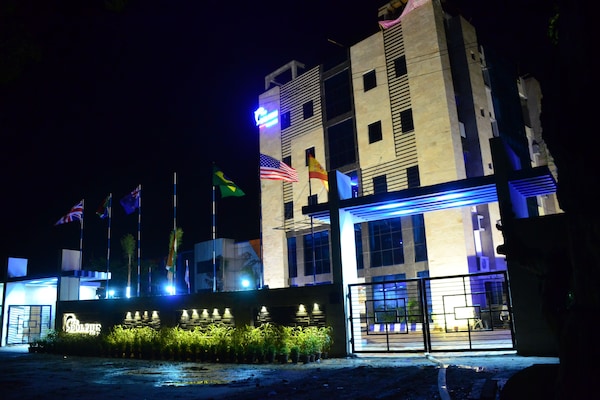 Front of property – evening/night