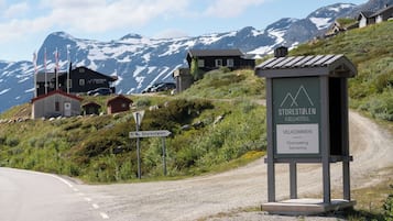 Overnatningsstedets facade