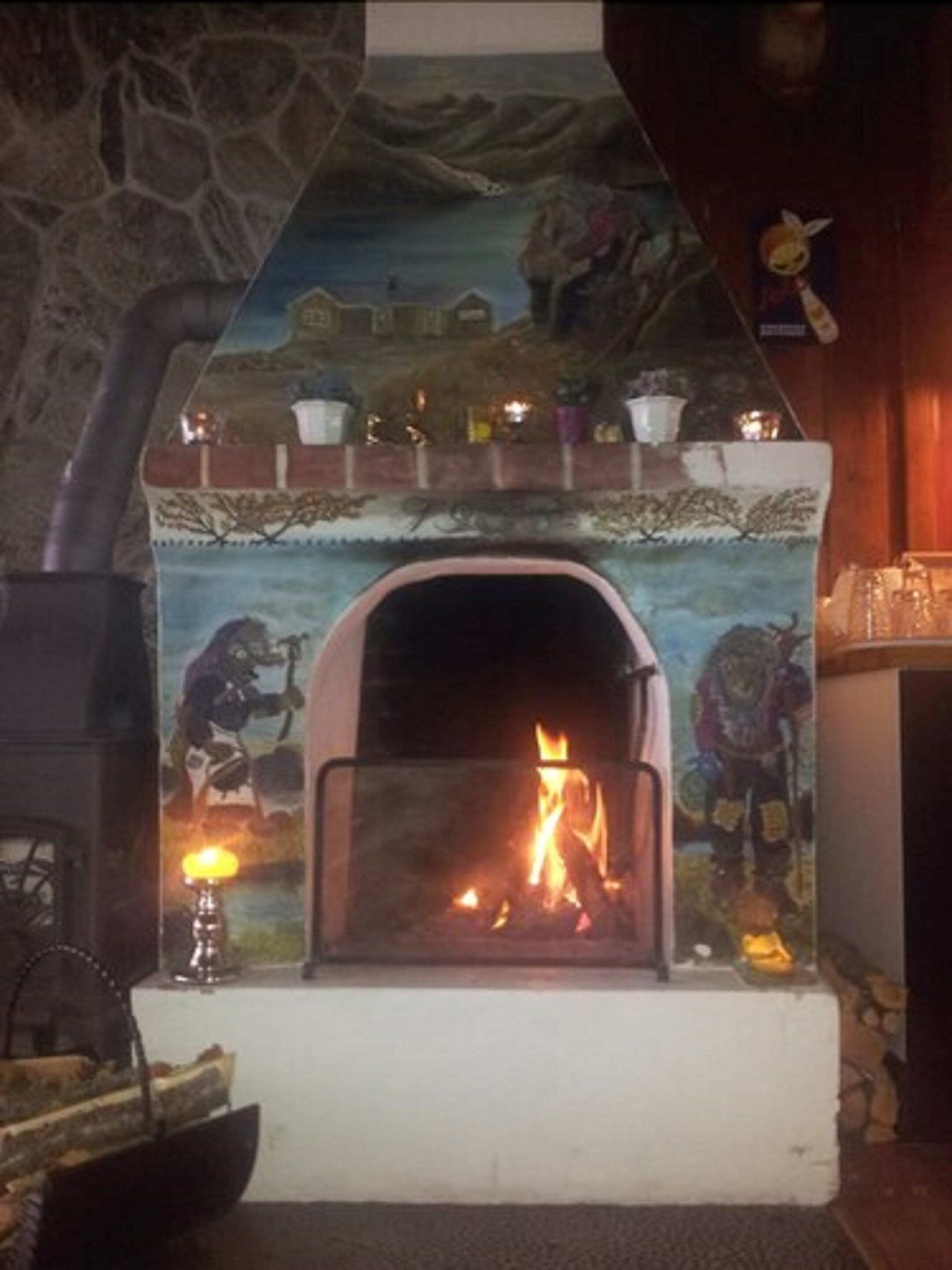 fireplace