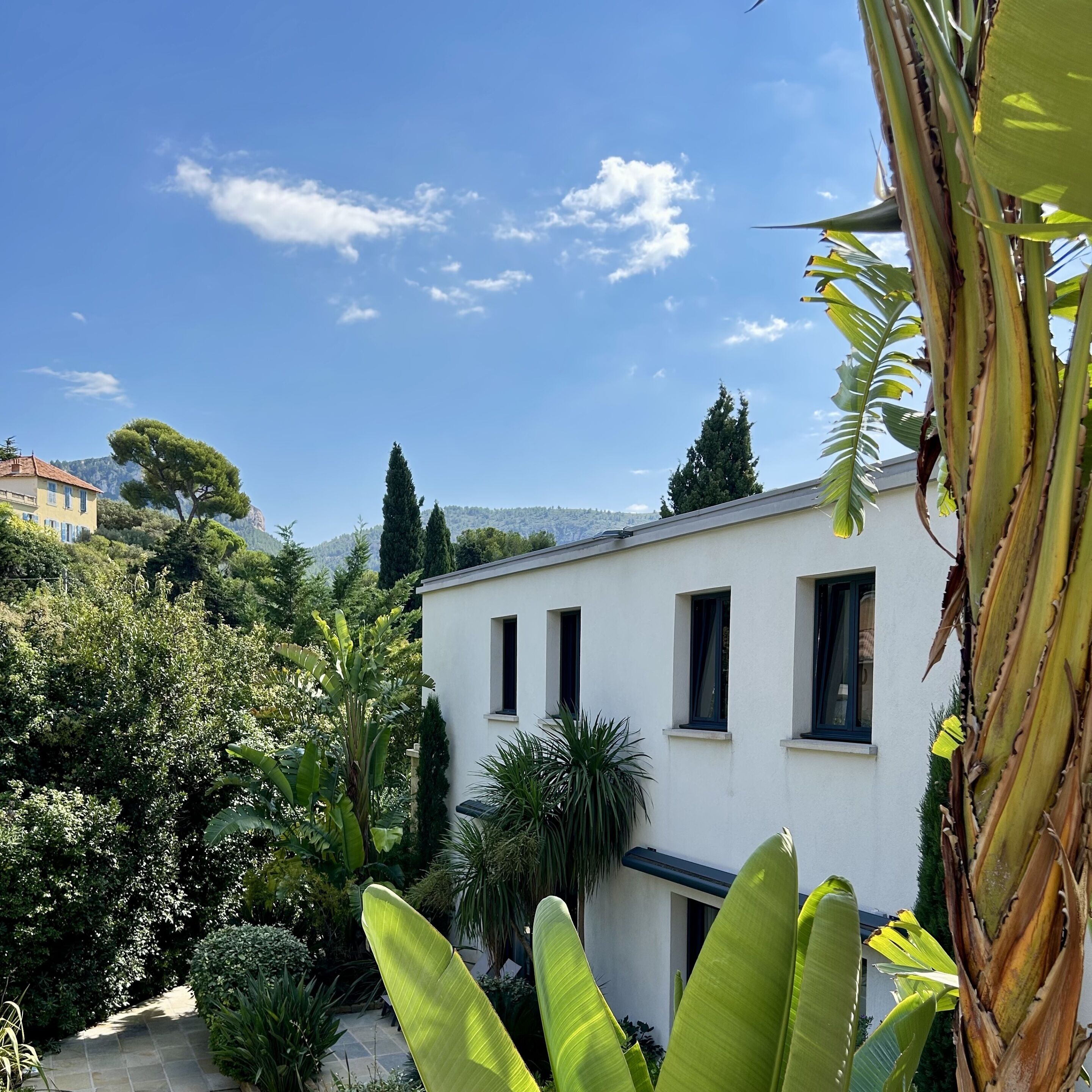 Appartement Supérieur, terrasse, vue jardin (Suite supérieur) | Vue depuis l’hébergement