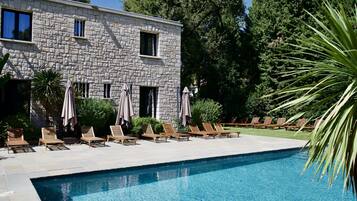 Appartement Supérieur, terrasse, vue jardin (Suite supérieur) | Extérieur