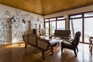 Sala de estar en el lobby