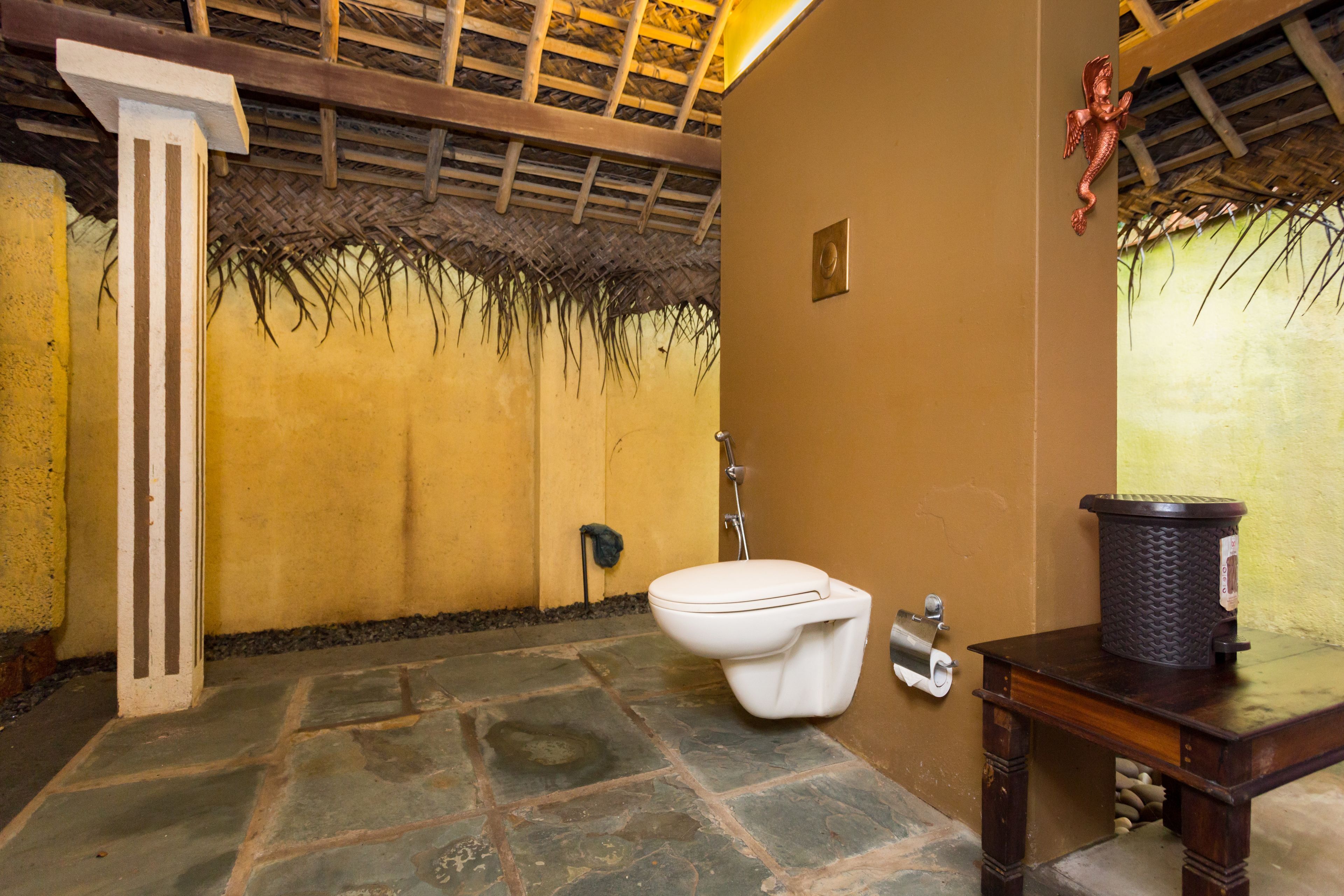 superior double room, 1 bedroom, beach view, sea facing | bathroom | shower, rainfall showerhead, free toiletries, hair dryer