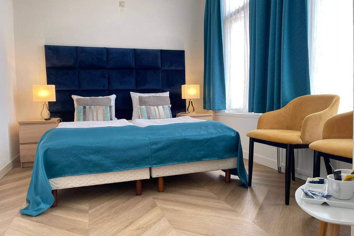 Habitación básica doble | Insonorización, wifi gratis y ropa de cama